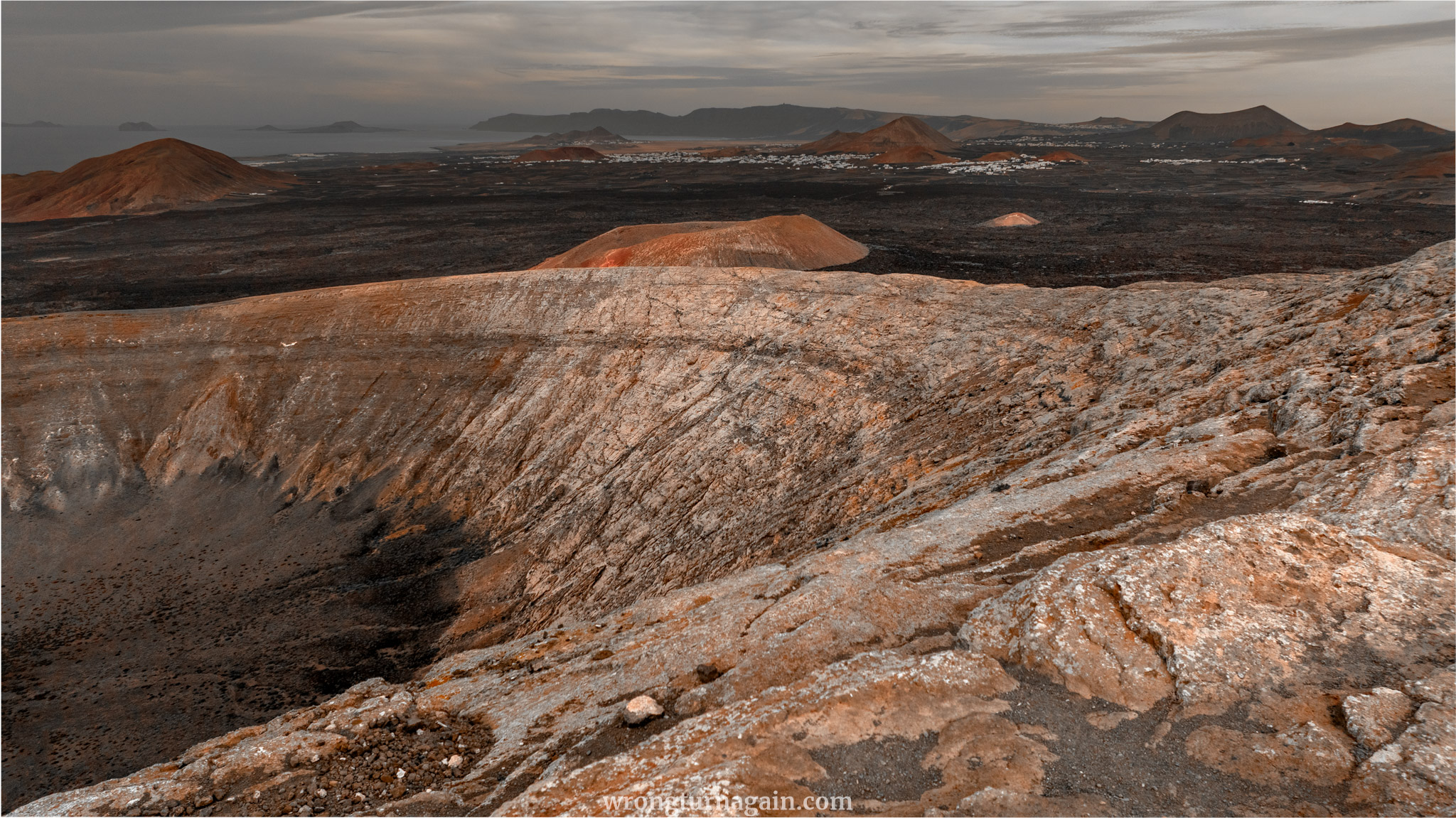 caldera blanca lanzarote
