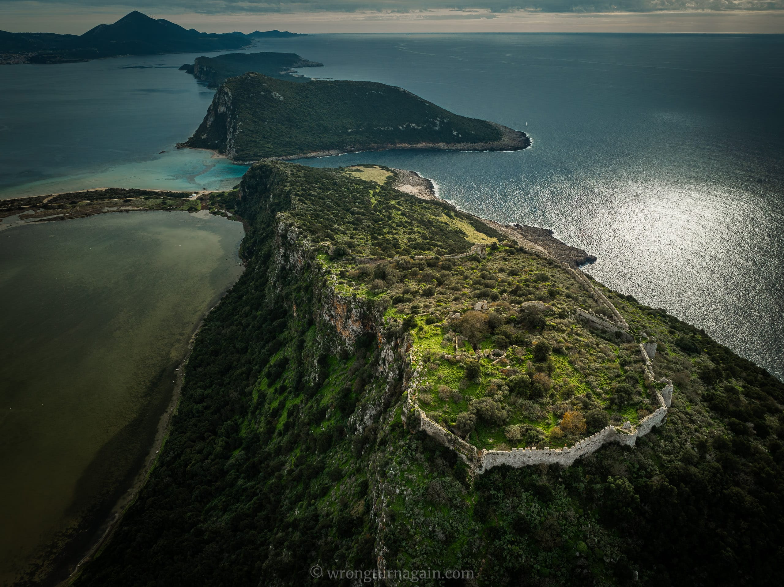 hike to paleokastro