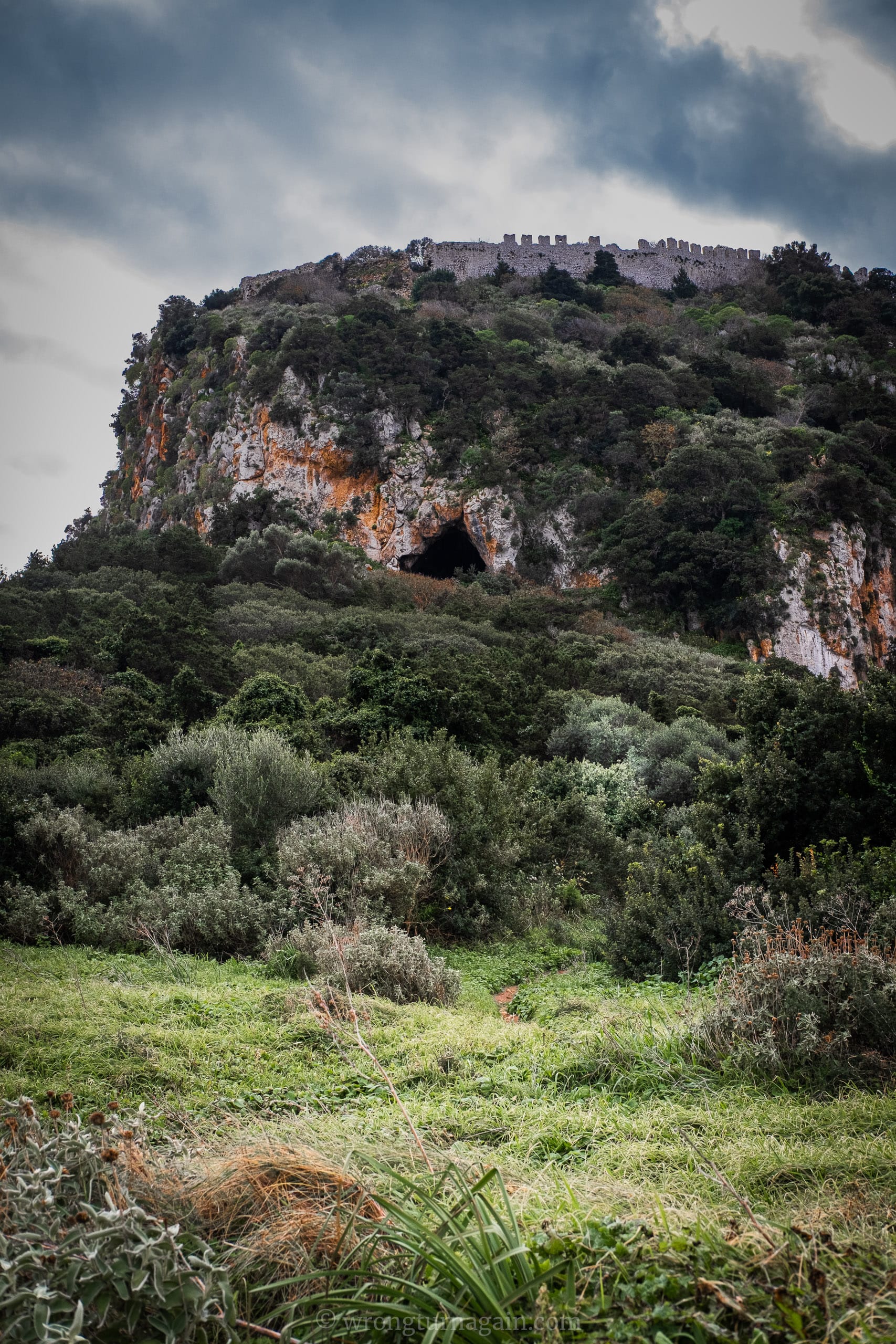 paleokastro and nestors cave hike voidokilia